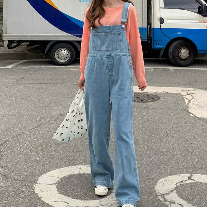 Y2K and 90s Fashion Denim Overalls - Retro Grunge, Summer Outfits, and Party Looks