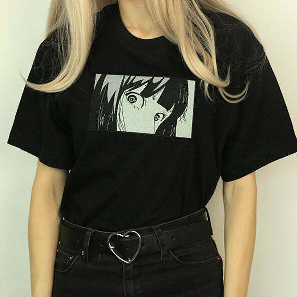 Y2K Anime T-Shirt - Retro 90s Fashion, Grunge, Pastel Goth, Y2K Summer &