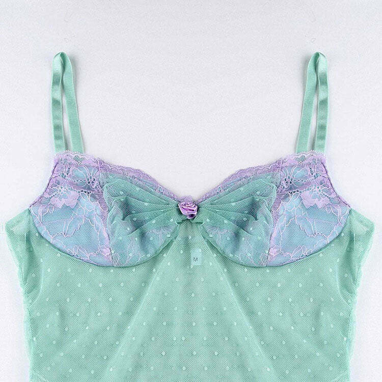 Y2K Baby Blue Tank Top - Retro 90s Fashion, Grunge, Pastel Goth, Summer Outfits