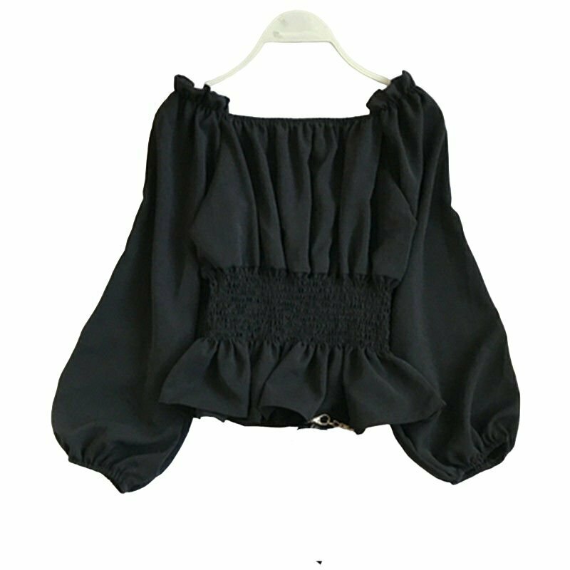 Y2K Chiffon Fashion Blouse - Retro 90s Grunge, Summer Y2K Outfits, Past