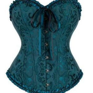 Y2K Floral Lace Corset - 90s Grunge, Retro Summer Outfits, Pastel Goth, Y2