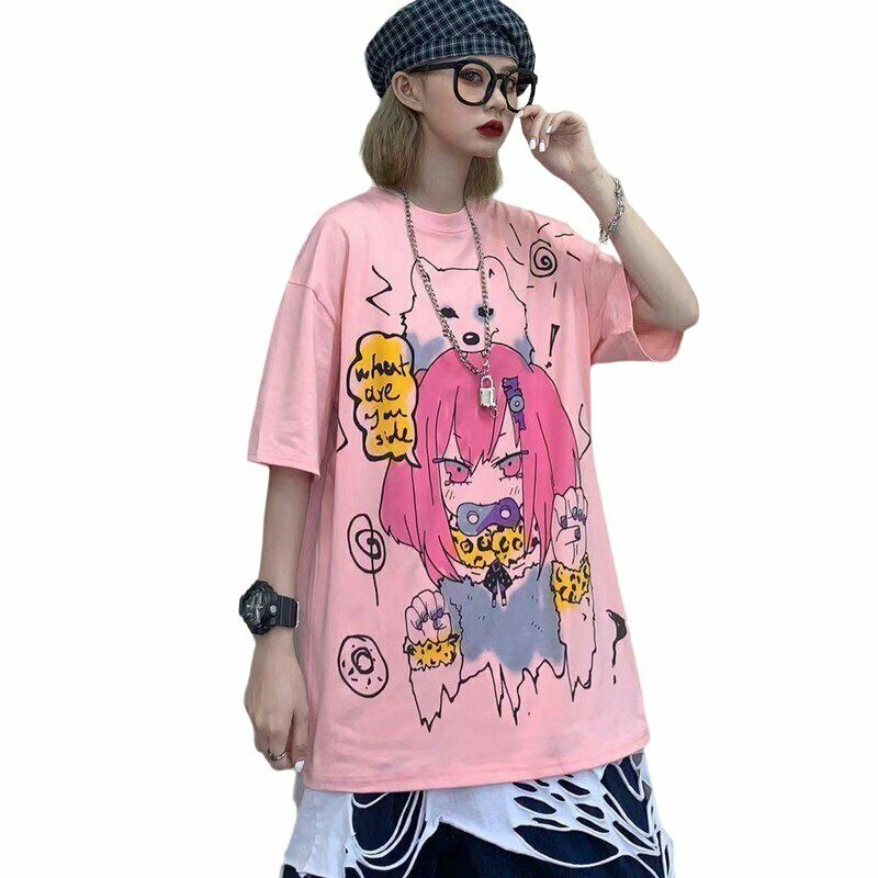 Y2K Grunge Baby Tees & Retro 90s Kidcore Princess T-Shirt - Perfect Summer Outfit