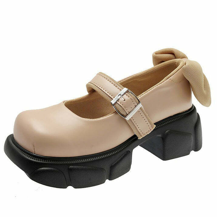 Y2K Grunge Chunky Platform Mary Jane Sandals - Retro 90s Fashion, Summer Y2K Outfits