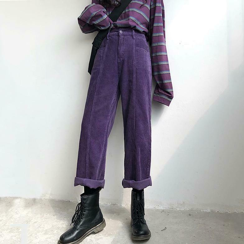 Y2K Grunge Corduroy Pants - Retro 90s Fashion, Summer Outfits, and Party Looks