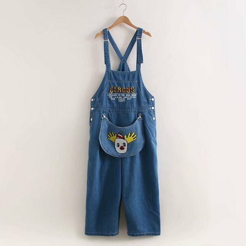 Y2K Grunge Denim Jumpsuit - Retro 90s Fashion, Summer Outfits, and Party Looks