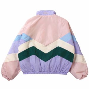 Y2K Grunge Embroidered Tennis Jacket - Retro 90s Fashion, Summer Outfits, and Party Looks