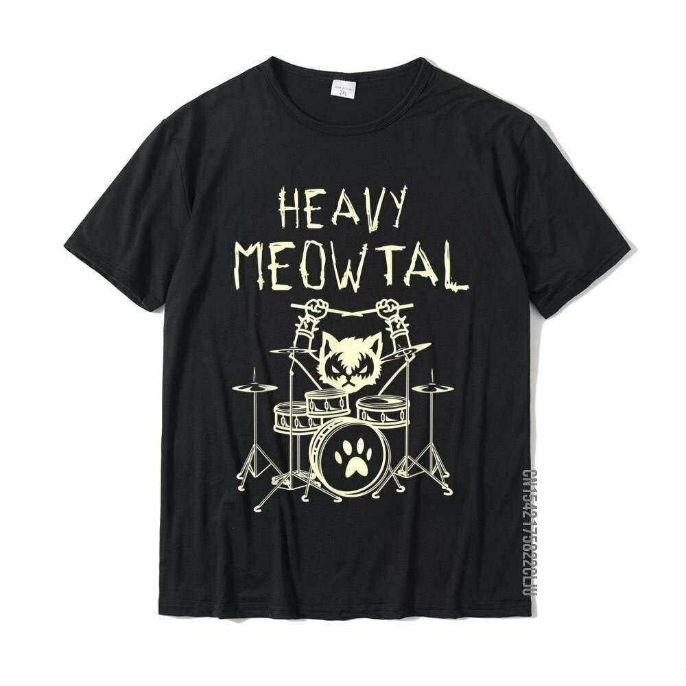 "Y2K Grunge 'HEAVY MEOWTAL' T-Shirt - Retro 90s Fashion, Gothic