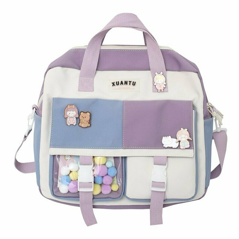 Y2K Grunge Mini Backpack - Retro 90s Fashion, Summer Y2K Outfits, Pastel Goth Style