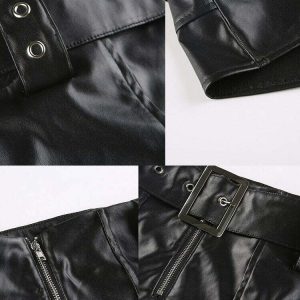 Y2K Grunge Mini Skirts with Belt - 90s Punk, Retro, Summer, and Party Outfits