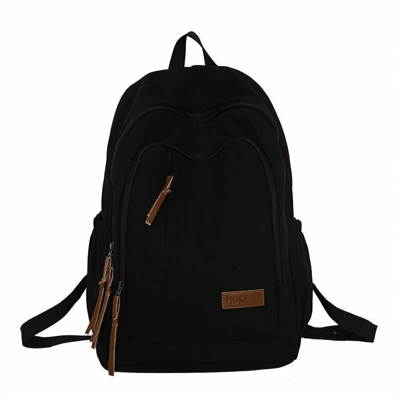 Y2K Grunge Nylon College Backpack - Retro 90s Fashion, Summer Outfits, and Party Looks