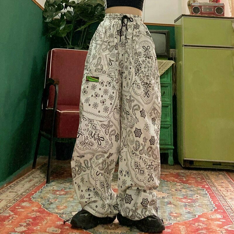 Y2K Grunge Oversized Pants - Retro 90s Fashion, Summer Outfits, and Hip Hop Style