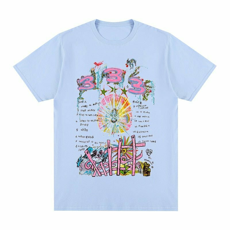 Y2K Grunge Pastel T-Shirt - Retro 90s Summer Outfit, Baby Tees, Y2K Fashion