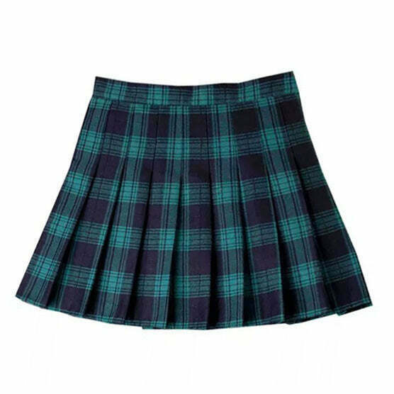 Y2K Grunge Plaid Skirt - Retro 90s Fashion, Summer Outfits, and Party Looks