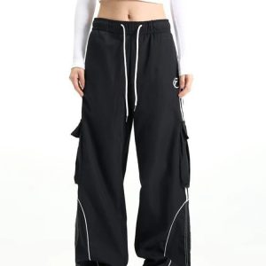 Y2K Grunge Retro Oversize Cargo Pants - 90s Fashion, Summer Outfits, and Hip Hop Style