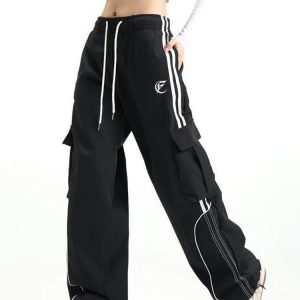 Y2K Grunge Retro Oversize Cargo Pants - 90s Fashion, Summer Outfits, and Hip Hop Style