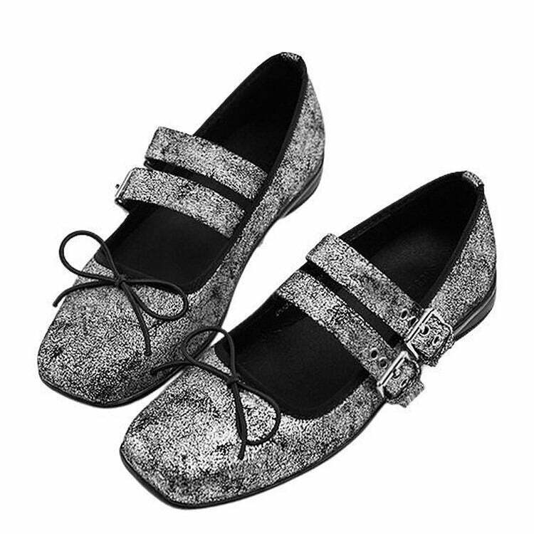 Y2K Grunge Sleaze Ballet Flats - Retro 90s Fashion, Summer Outfits, and Party Looks