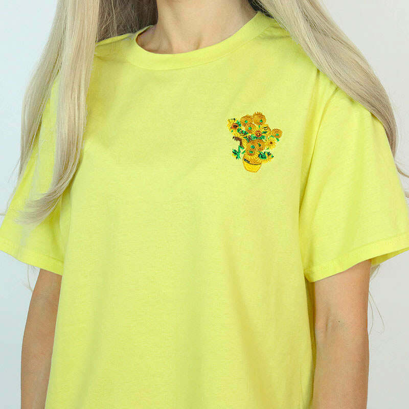 Y2K Grunge Sunflowers Tee - Retro 90s Fashion, Summer Y2K Outfits, Pastel Goth