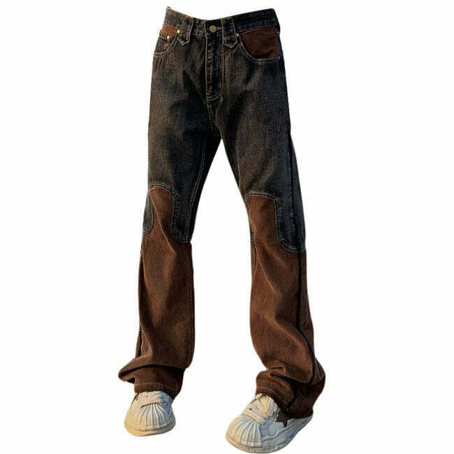 Y2K Grunge Wide Leg Jeans - Retro 90s Fashion, Summer Outfits, and Hip Hop Style