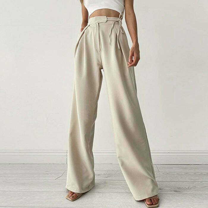 Y2K Grunge Wide Pants - Retro 90s Fashion, Summer Outfits, and Hip Hop Style