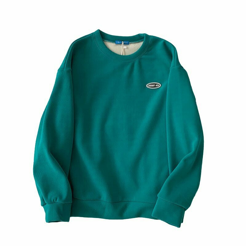 Y2K Pastel Velvet Sweatshirt - Retro 90s Grunge, Summer Outfits, and Club Party Fashion