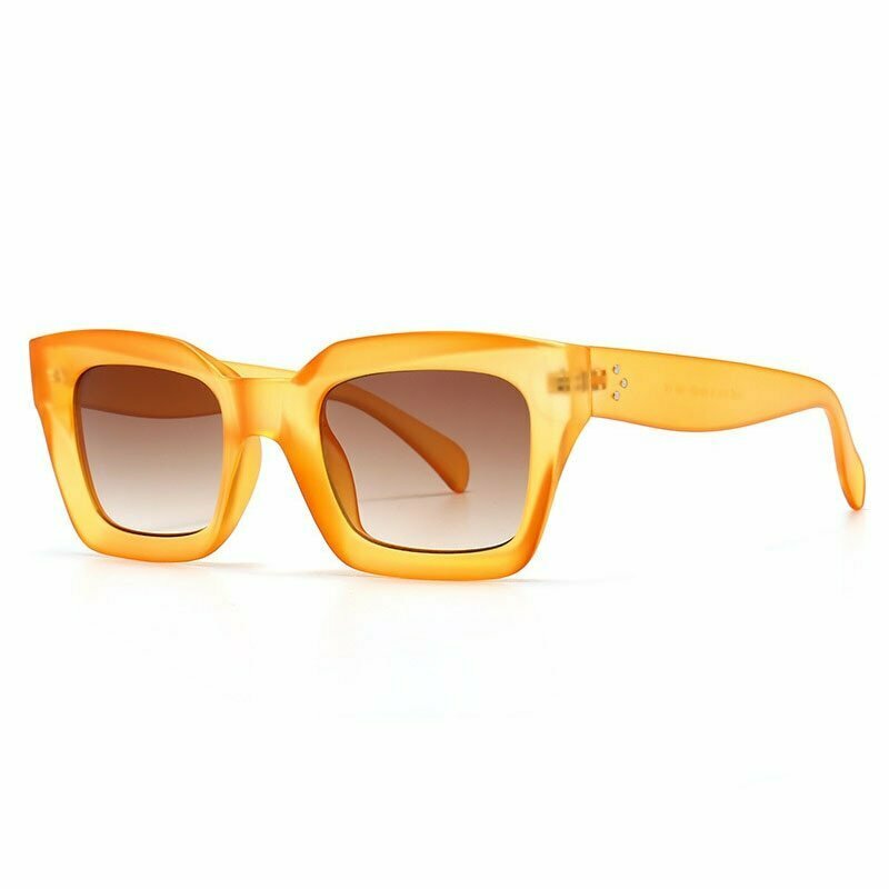 Y2K Retro Square Sunglasses - 90s Grunge, Hip Hop, and Summer Fashion for Women