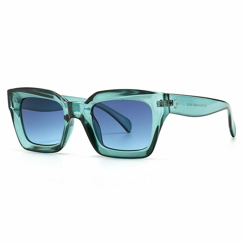 Y2K Retro Square Sunglasses - 90s Grunge, Hip Hop, and Summer Fashion for Women