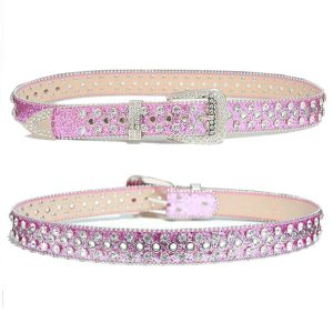 Y2K Rhinestone Studded Belt - Perfect for 90s Grunge, Retro, and Y2K Party Out