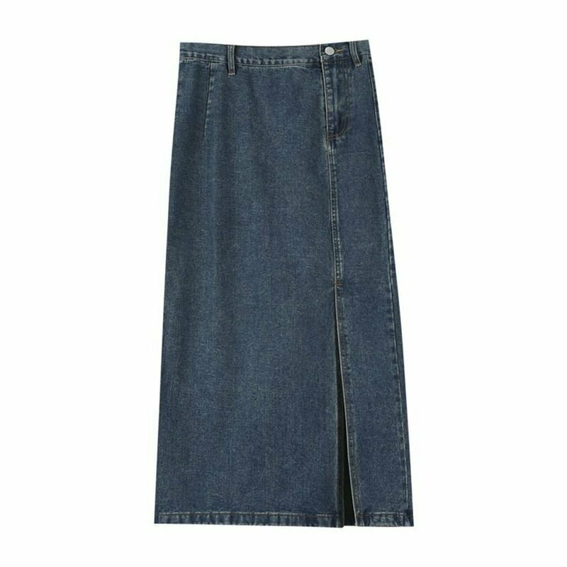 Y2K Skater Girl Denim Skirt - 90s Grunge, Retro Summer Outfit, Y2K Fashion Essentials