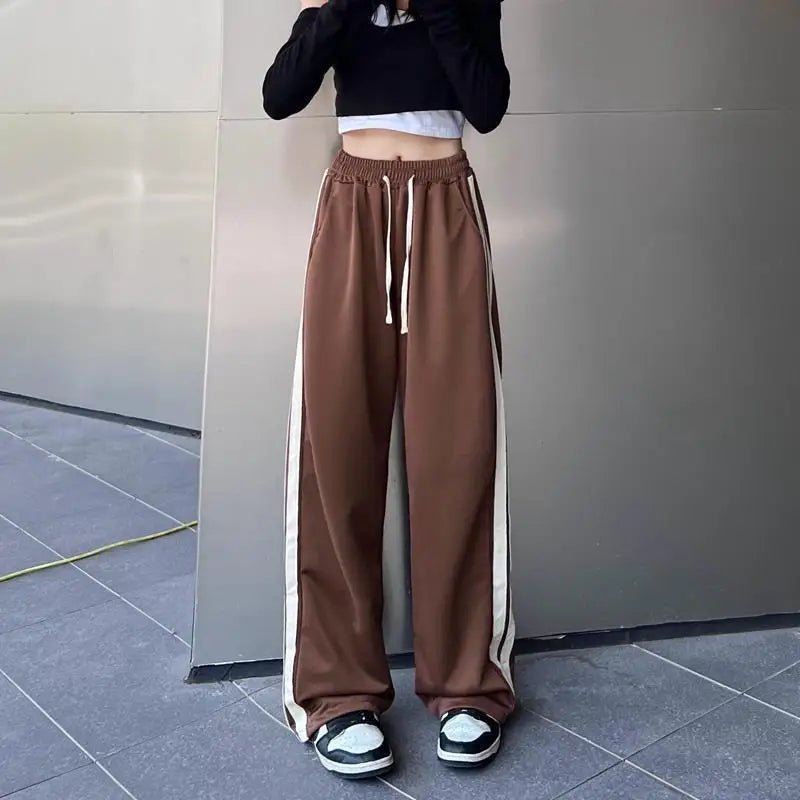 Y2K Streetwear Joggers Pants - 90s Grunge, Retro, Summer Outfits, Hip Hop Fashion