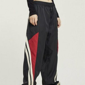 Y2K Streetwear Sweatpants - 90s Grunge, Retro Hip Hop, Summer Y2K Outfits,