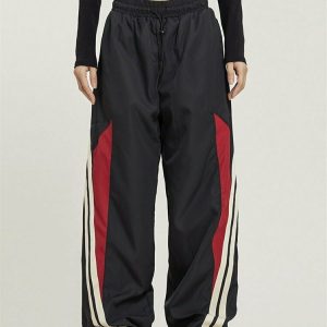 Y2K Streetwear Sweatpants - 90s Grunge, Retro Hip Hop, Summer Y2K Outfits,