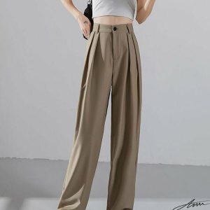 Y2K Summer High Waist Pants - 90s Fashion, Grunge, Retro, Y2K Outfits, Baby