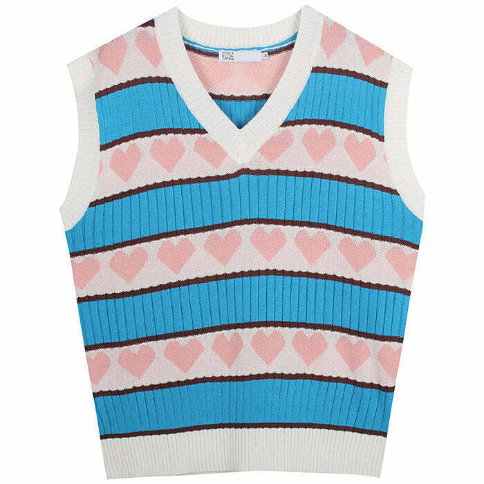 Y2K Summer Pastel Vest - Retro 90s Fashion, Grunge, Baby Tees, and Gothic Y2