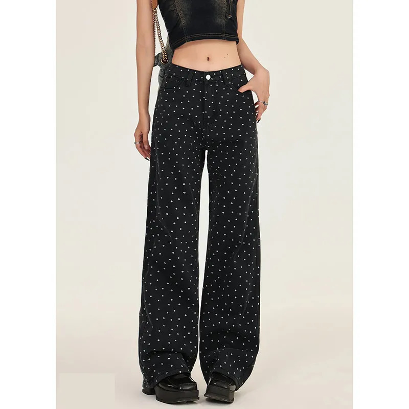 Y2K Vintage High Waist Loose Pants - Spring Women's Casual Style