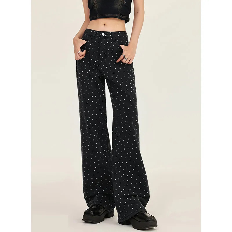 Y2K Vintage High Waist Loose Pants - Spring Women's Casual Style