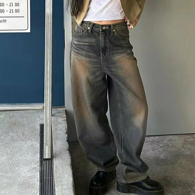 Y2K Vintage Streetwear Baggy Cargo Pants - 90s Grunge, Retro, Summer, Party, and Club